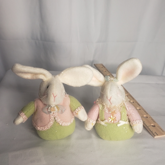 hanna's handiworks ester rabbits set of 2 - Picture 2 of 4